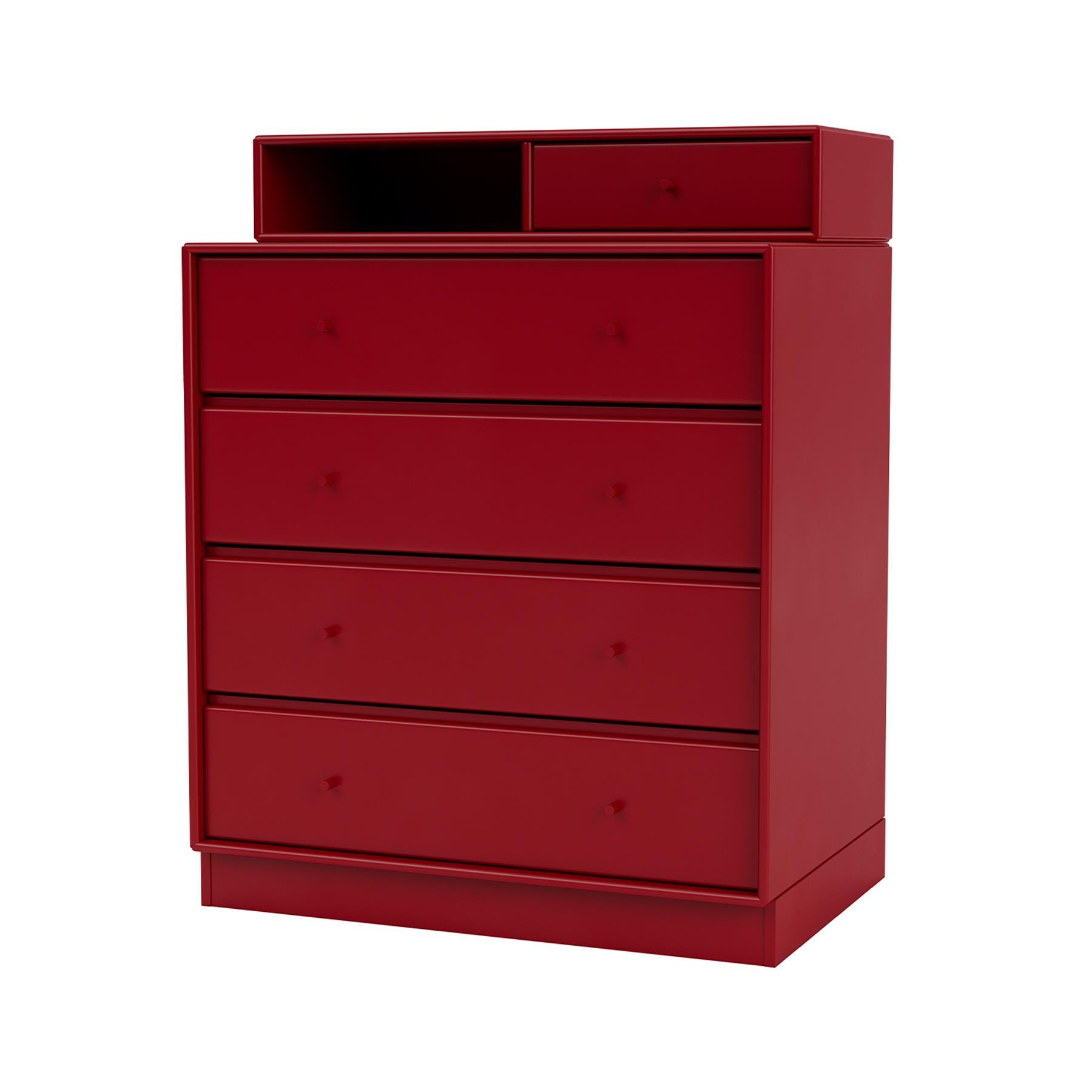 Montana Keep Chest Of Drawers Beetroot Plinth Purple Designer Furniture From Holloways Of Ludlow