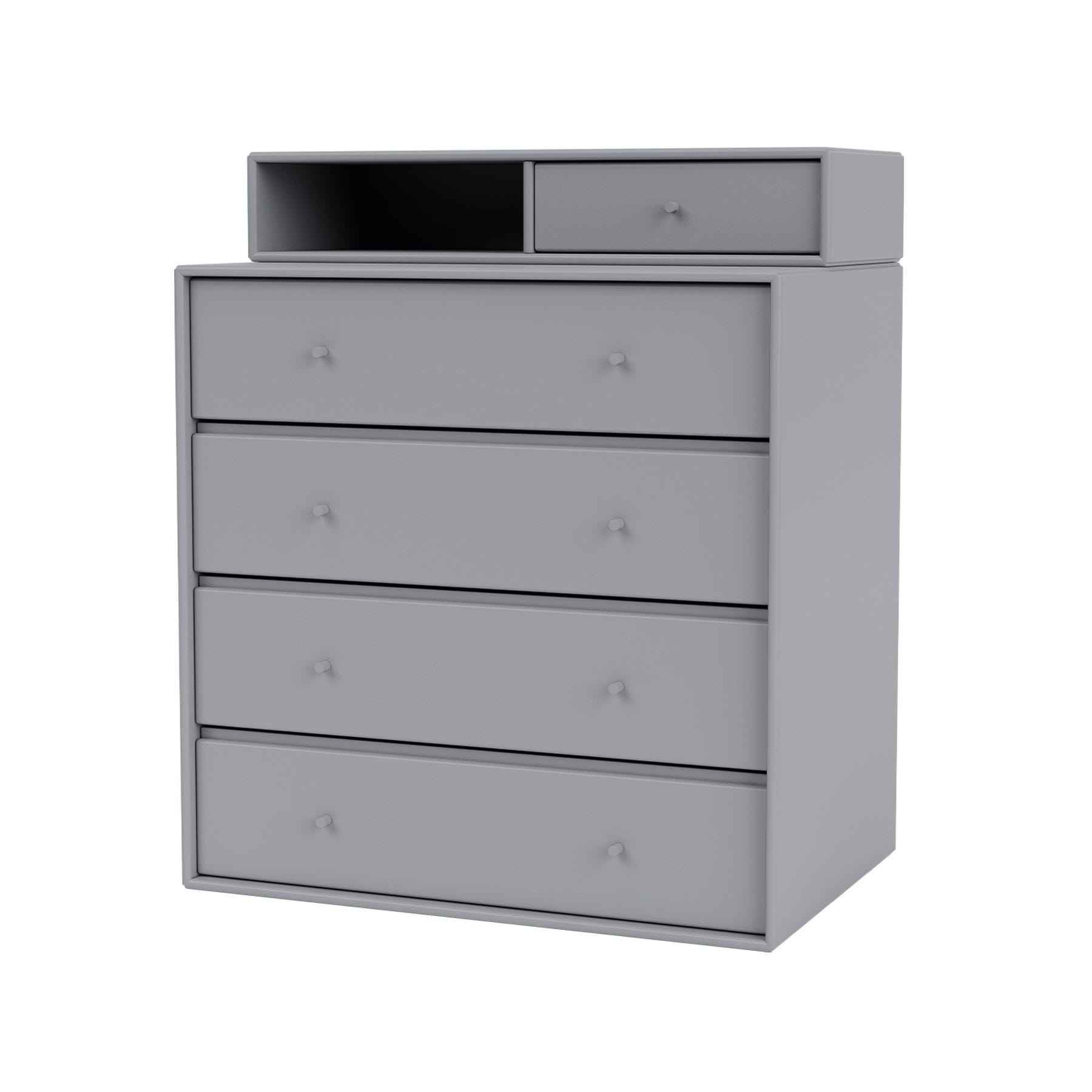 Montana Keep Chest Of Drawers Graphic Wall Mounted Grey Designer Furniture From Holloways Of Ludlow