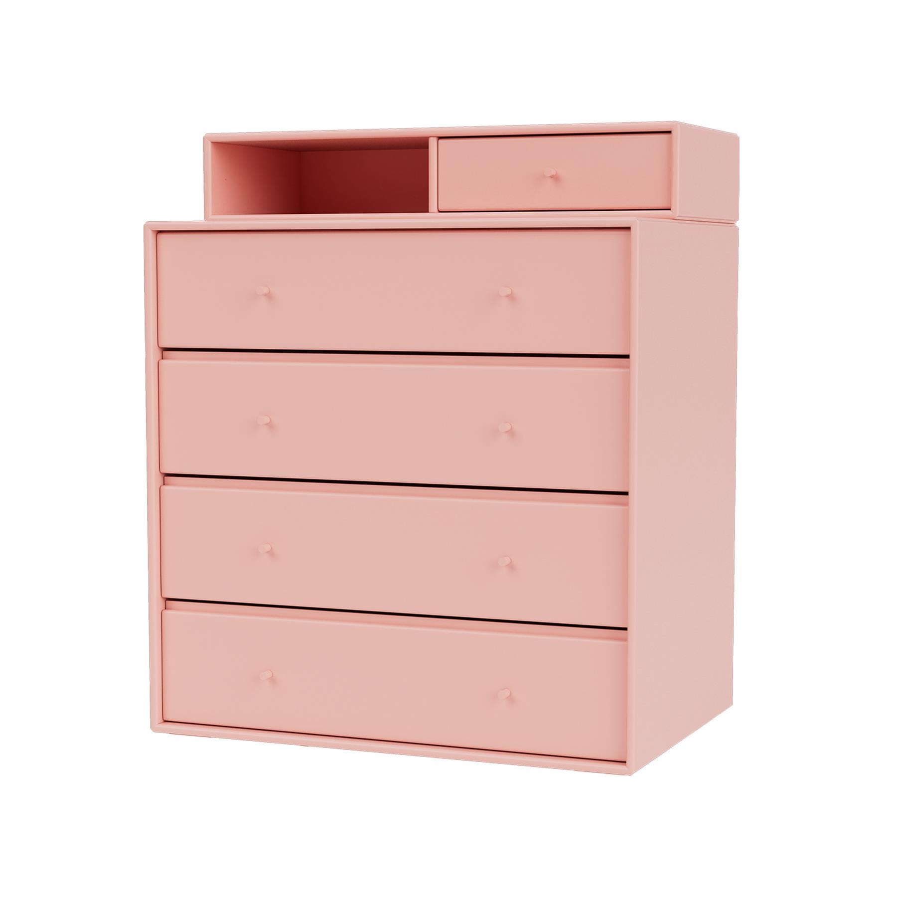 Montana Keep Chest Of Drawers Ruby Wall Mounted Pink Designer Furniture From Holloways Of Ludlow