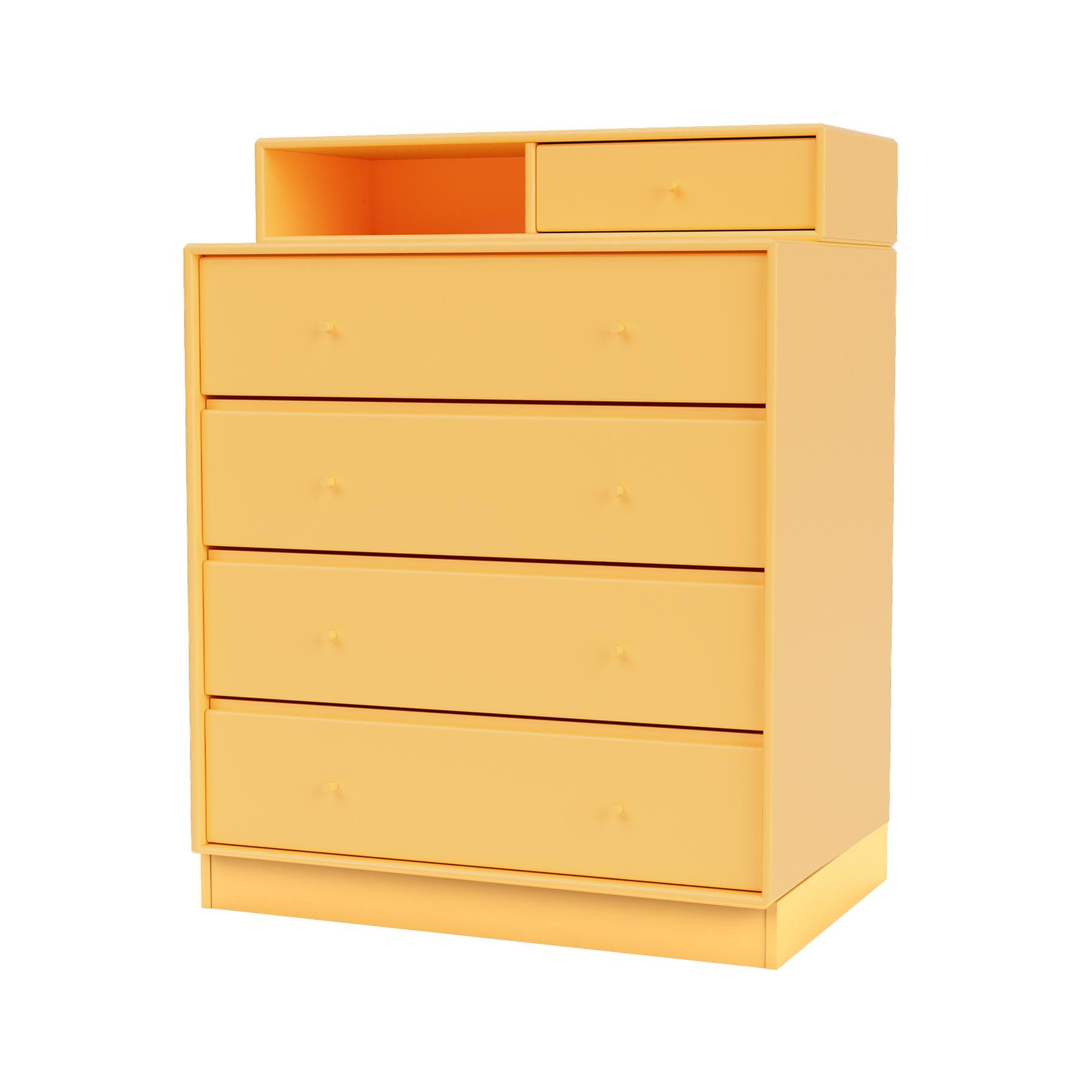 Montana Keep Chest Of Drawers Acacia Plinth Yellow Designer Furniture From Holloways Of Ludlow