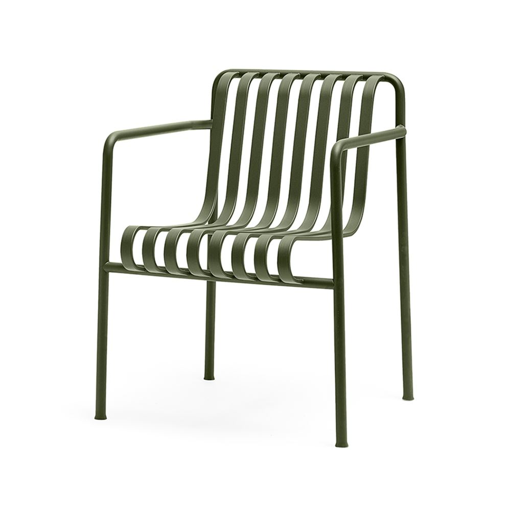 Hay Palissade Garden Dining Armchair Olive Green Designer Furniture From Holloways Of Ludlow