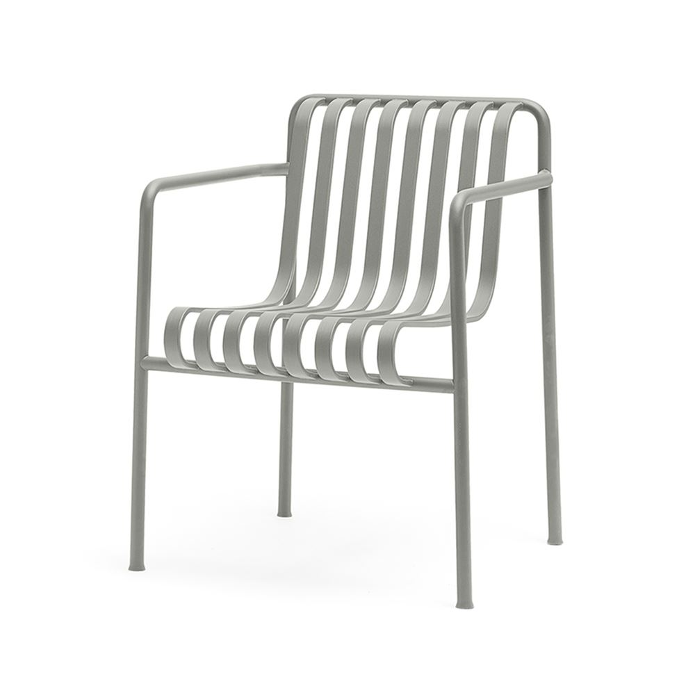 Hay Palissade Garden Dining Armchair Sky Grey Designer Furniture From Holloways Of Ludlow