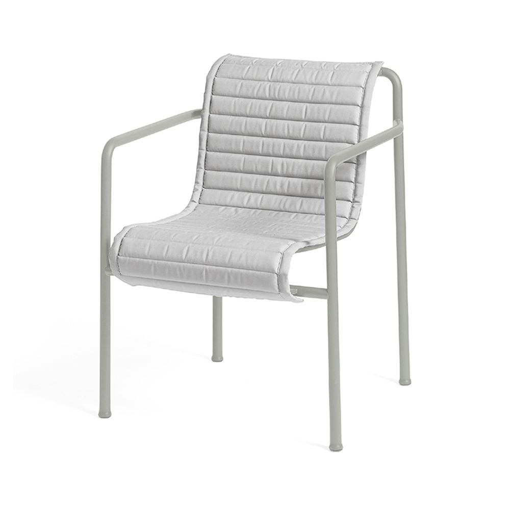 Palissade Dining Armchair Sky Grey Sky Grey Quilted Cushion