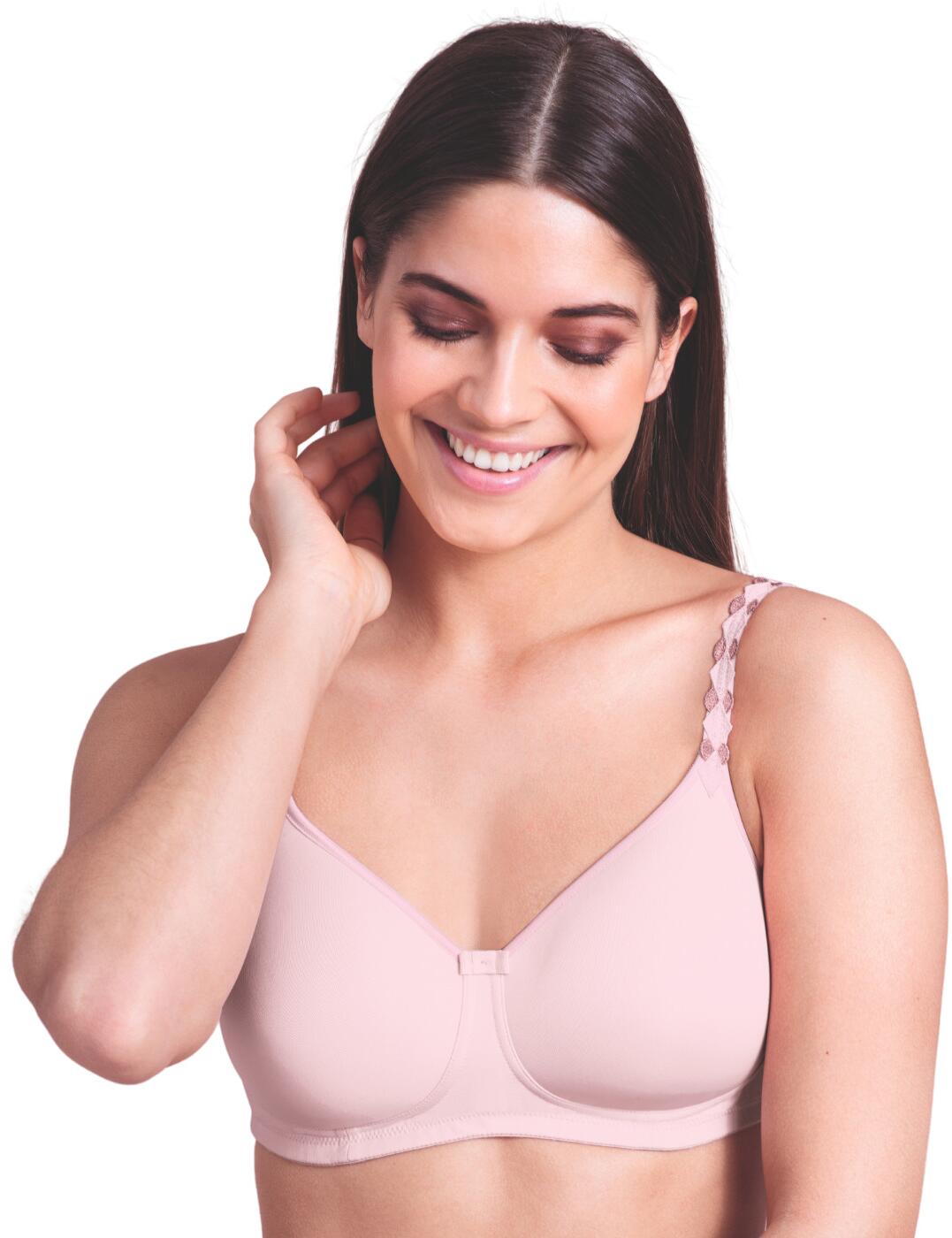 Tonya Flair offers youthful embroidery details combined with Anita's renowned high-quality specialised post-mastectomy bra designs. This padded post-mastectomy bra offers a naturally rounded shape with a feminine flirty style. The soft moulded cups provided support and the soft stretch pockets on both sides allow for comfortable prosthesis wear. Non-wired for the utmost comfort and adjustable straps for the perfect individual fit.  Feminine embroidered style Classic T-shirt shape Soft moulded cup Non-wired Adjustable straps Prosthesis not included Country of origin: China Composition: Main: 47% Polyester &pipe; 39% Nylon &pipe; 14% Elastane Composition: Moulded Cup: 52% Polyurethane &pipe; 48% Polyester Listed in UK sizes  52360-94197-1233677 4706X Padded Mastectomy Bra