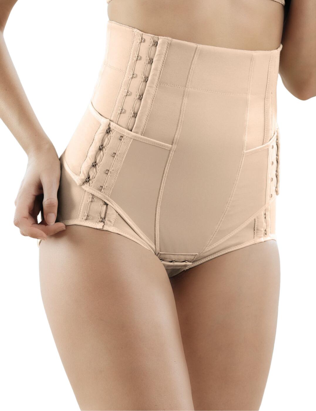 This support panty girdle by Anita is designed to help support and set the abdominal wall. Can be used after abdominal surgery, for abdominal wall weakness and for forms of adiposis and back pain. Adjustable hook and eye fastenings allow for a supportive flexible fit.  Supportive girdle design Multiple adjustable hook and eye fastenings Designed for abdominal weakness Country of origin: Austria Composition: 20% Cotton &pipe; 50% Polyamide &pipe; 15% Elastane &pipe; 15% Polyester Listed in UK sizes  52361-94200-1233743 1704-1 Support Panty Girdle