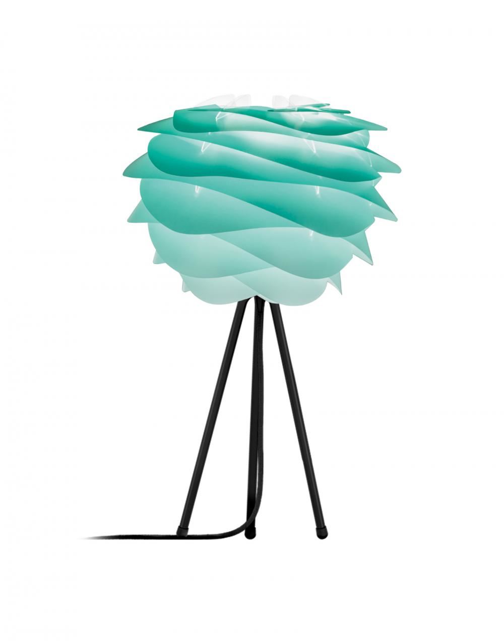 Carmina Table Light Turquoise Black