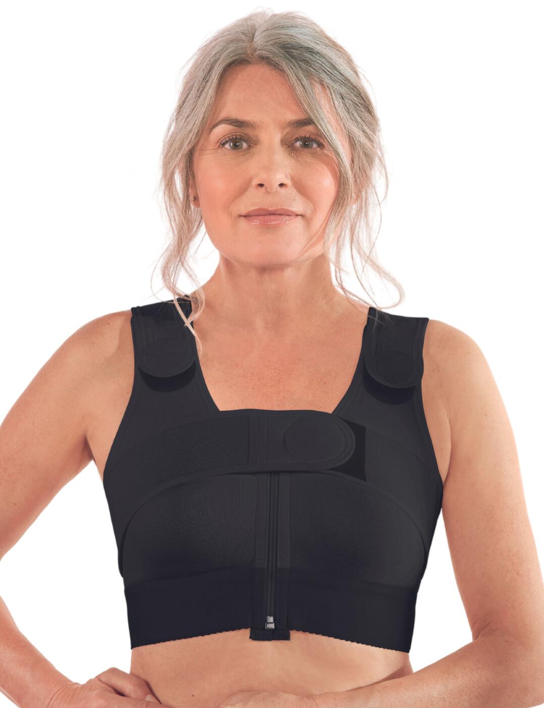 The Berlin collection provides the utmost post-surgery support with Anita's renowned high-quality medical care designs. This post-surgery belt supports implants and prevents dislocation. The anatomical form is secured at the back and has an easy Velcro fastening at the front. Can be worn with other Anita post surgery bras for extra support.  Specially designed for post-surgery Prevents dislocation Velcro front fastening Can be worn with other Anita surgery lingerie Support belt only; bra not included Country of origin: Thailand Composition: 50% Cotton &pipe; 30% Nylon &pipe; 20% Elastane Listed in UK sizes  52383-94243-1233883 0059 Post-Surgery Belt