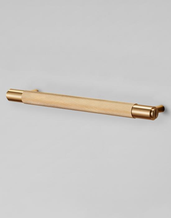 Pull Bar Large With Plate Knurled Pattern