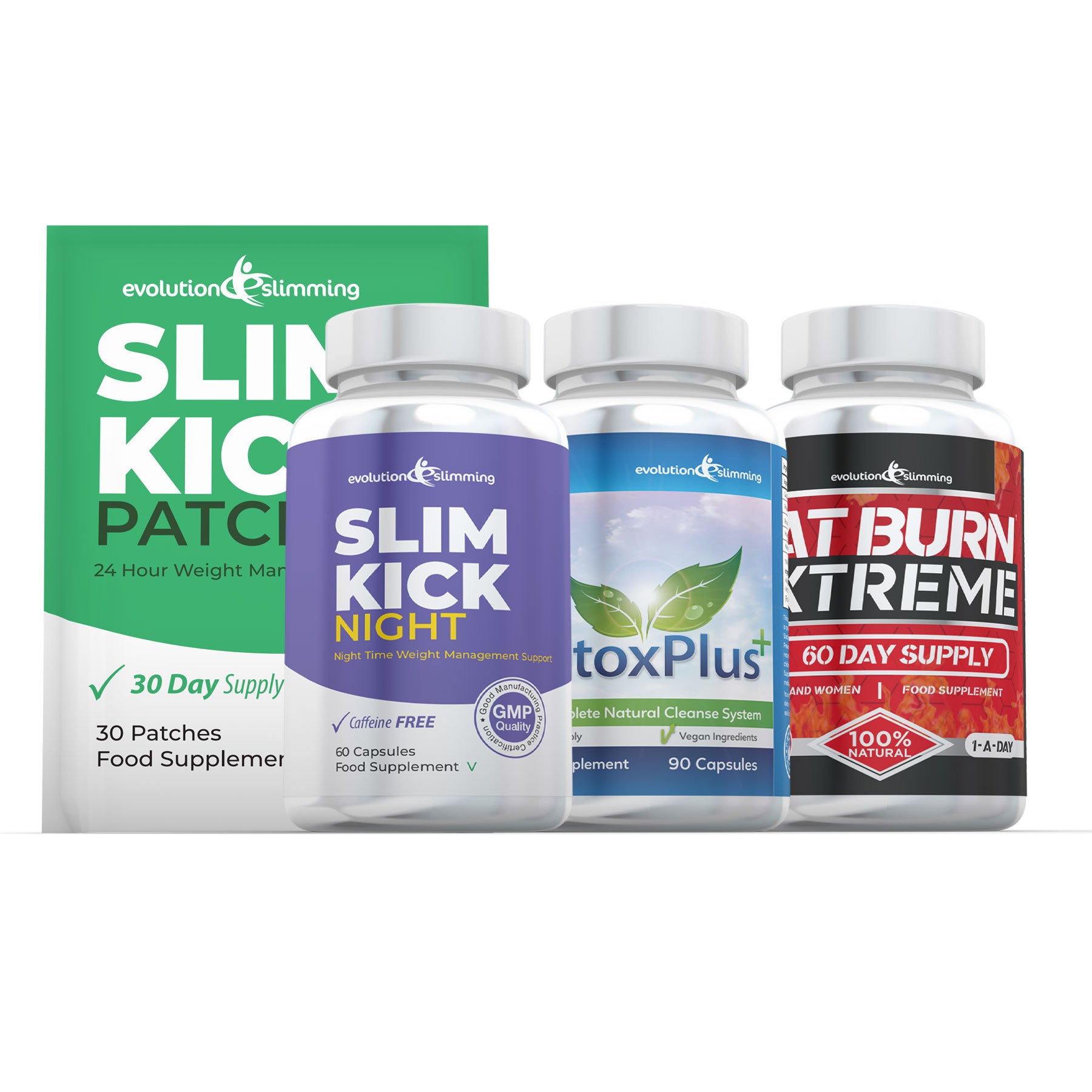 Image of Detox & Diet Weight Loss Bundle Pack - 1 Month Supply