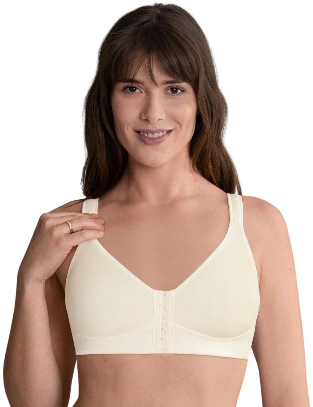 Anita Care is renowned for providing the utmost premium post-surgery lingerie that is comfortable yet confidence-boosting. This post-mastectomy bra has an easy hook and eye front closure design that minimises movement when fastening and removing. The innovative design is suitable for wearing during and after radiation therapy and prevents lymph congestion in the side underbust area. The adjustable straps are covered in a soft towelling for the utmost comfortable fit.  Easy hook and eye front closure Post-mastectomy design Adjustable straps Moulded cups Non-wired Pockets on both sides Machine wash Composition: 45% Polyester &pipe; 45% Micromodal &pipe; 10% Elastane Listed in UK sizes  52435-94339-1234513 5322X Post Mastectomy Bra