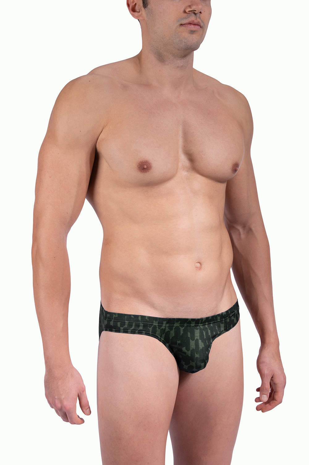 Shop Olaf Benz RED 2308 Brazil Brief men's underwear slips. Silky low rise male bikinis in a subtle reptile scale print. Buy luxury gents' micro pants