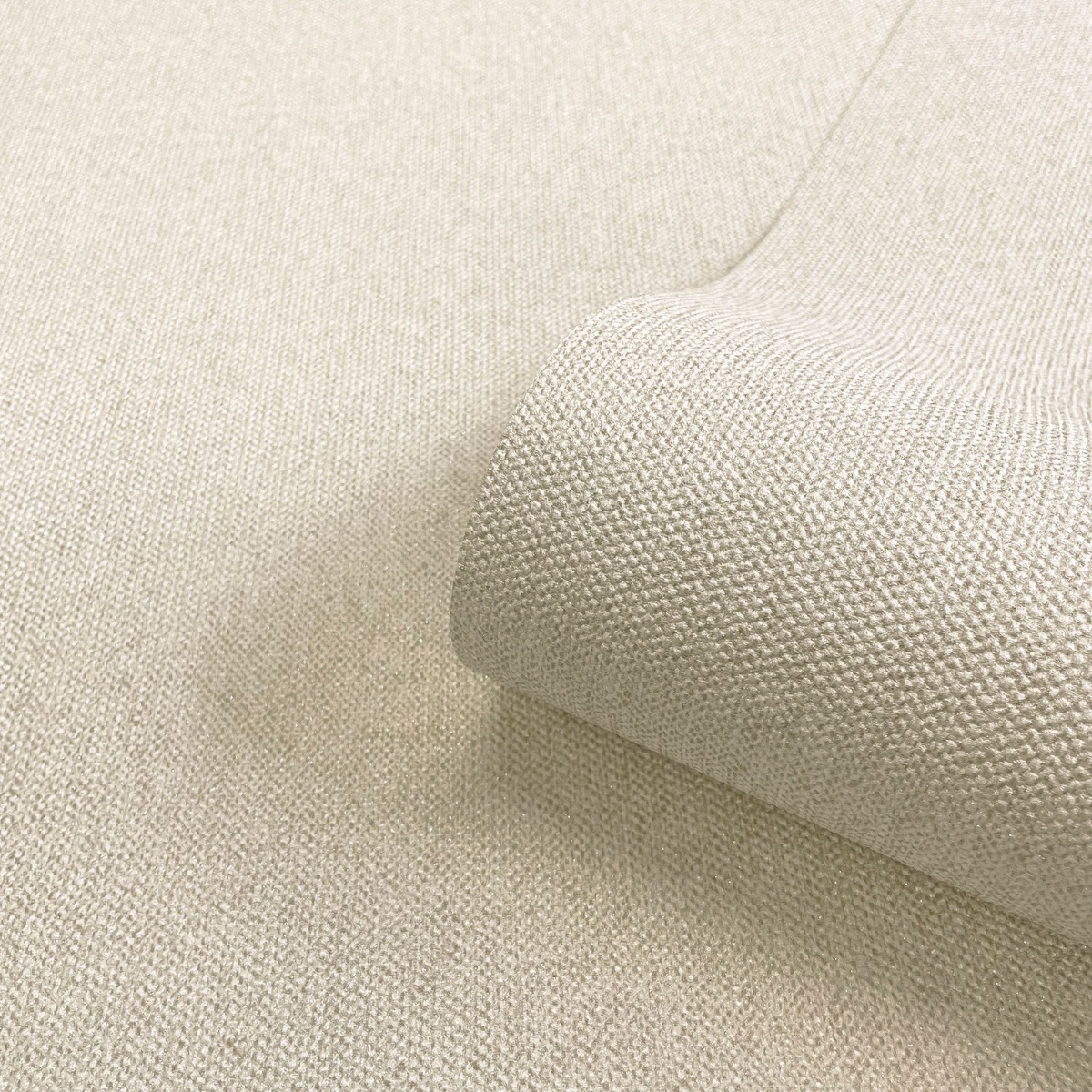 Belgravia Decor Ciara Glitter Feather Textured Wallpaper 10m x 53cm, Cream