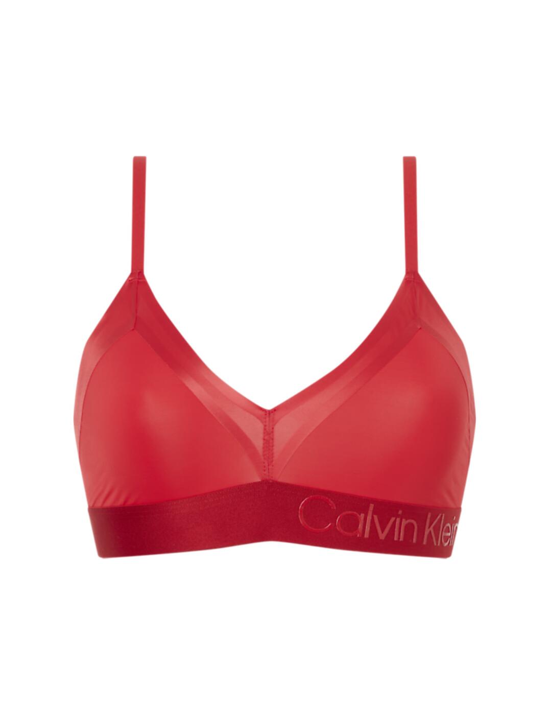 Calvin Klein Gloss Triangle Bra