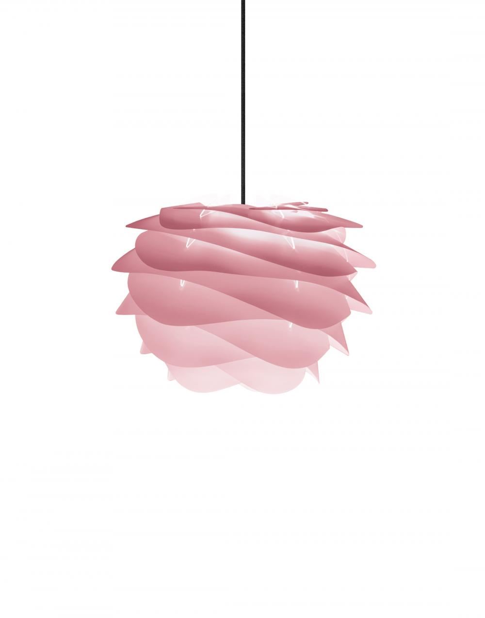 Umage Carmina Pendant Mini Baby Rose Black Pink Designer Pendant Lighting