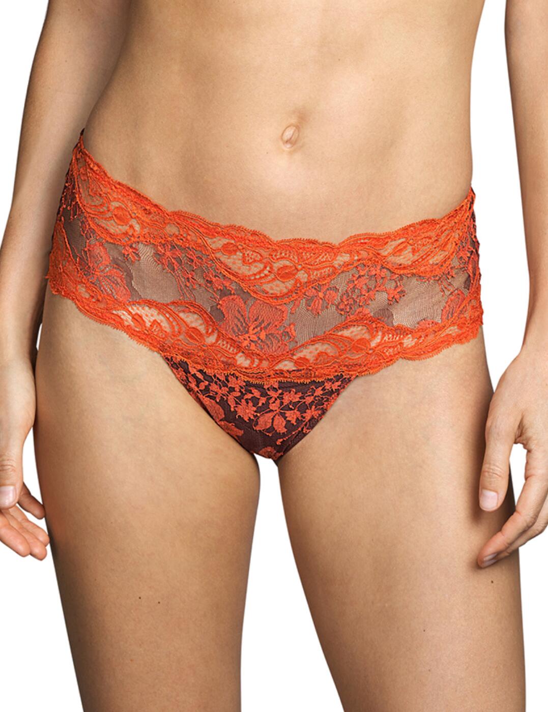 Andres Sarda's Jaguar range assures that you feel as comfortable as you look enticing. The transparent lace material feels incredibly sensual against your skin. The delicate embroidery on the front and interesting wide band look luxurious and stylish. The sheer mesh at the back is smooth under clothing and the centre seam is ruched for extra fit and comfort.  Classic Jaguar Rio brief Embroidered transparent lace material Medium height and coverage Matching co-ordinates available Care: Hand wash Country of origin: Spain Composition: 72% Polyamide &pipe; 22% Cotton &pipe; 6% Elastane  Listed in UK sizes  52689-94717-1236640 3309750 Brief
