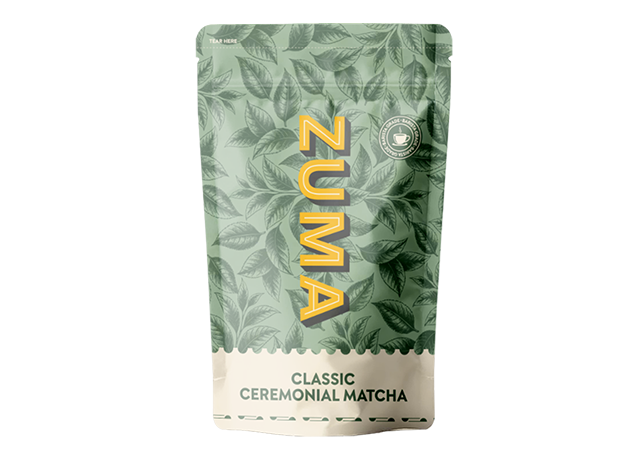 Zuma - Classic Ceremonial Matcha Green Tea Powder - 100g - Vegan