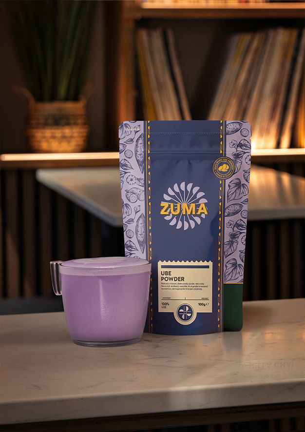 Zuma - Ube Powder - 100g - Purple Yam Latte Powder
