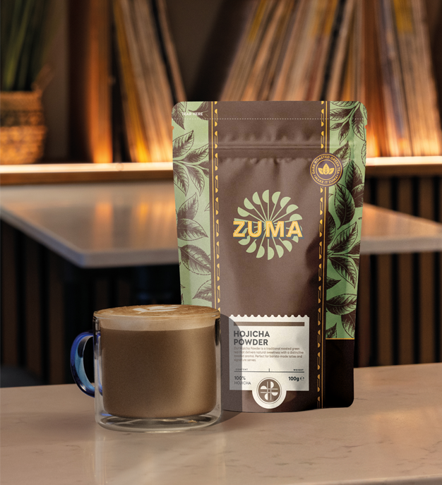 Zuma - Hojicha Powder - 100g - Roasted Green Tea