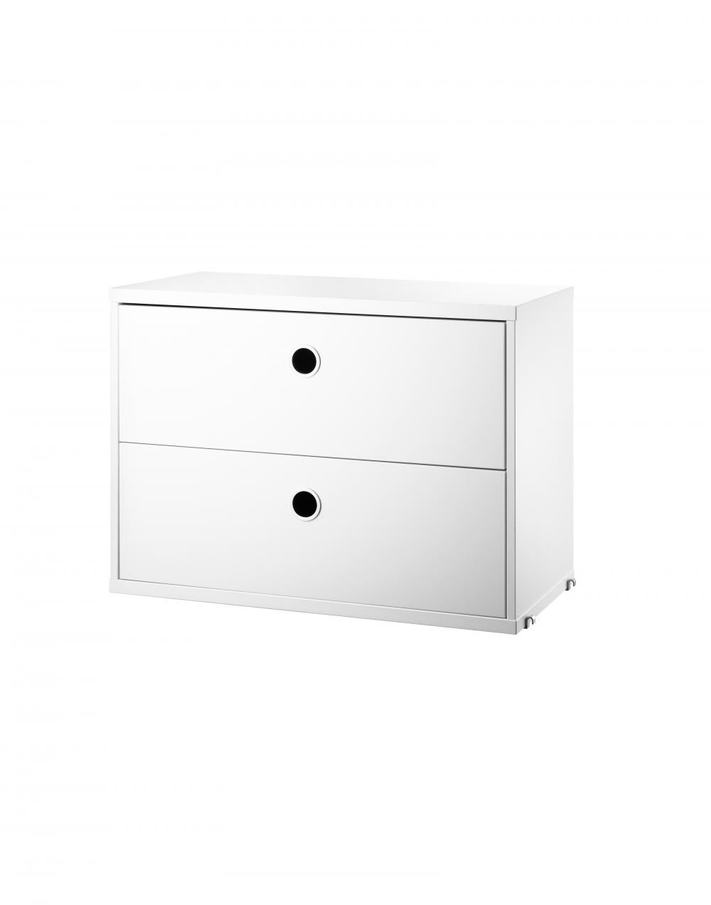 String Chest Of Drawers 58 30 White