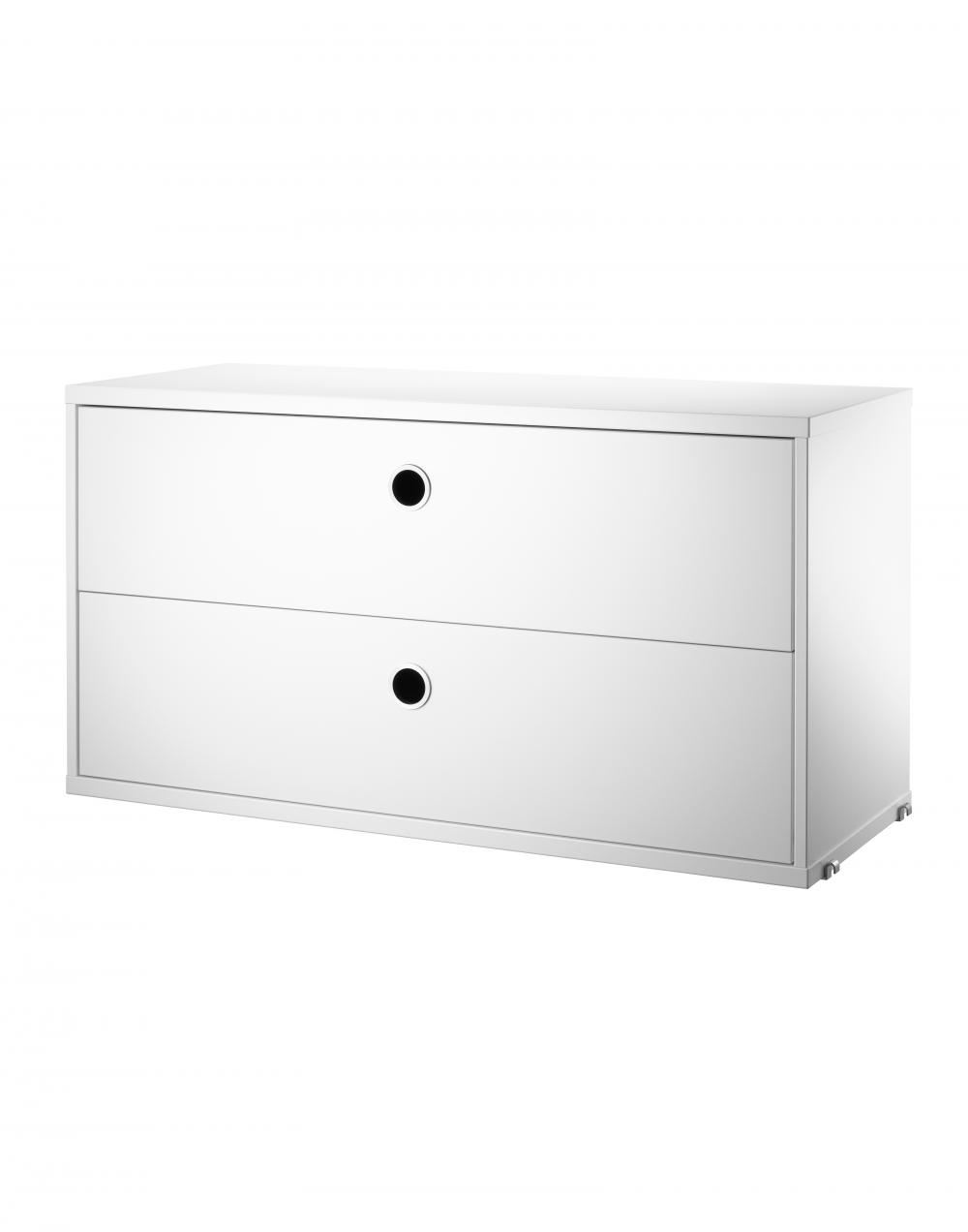 String Chest Of Drawers 78 30 White
