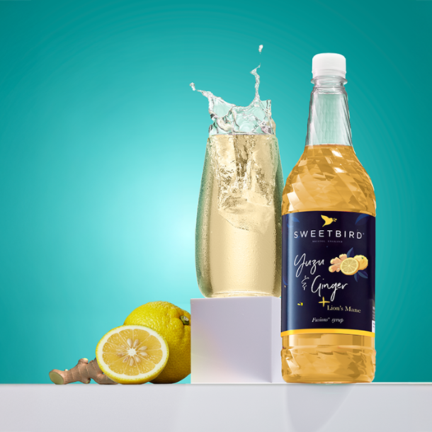Sweetbird - Yuzu & Ginger Syrup with Lion's Mane