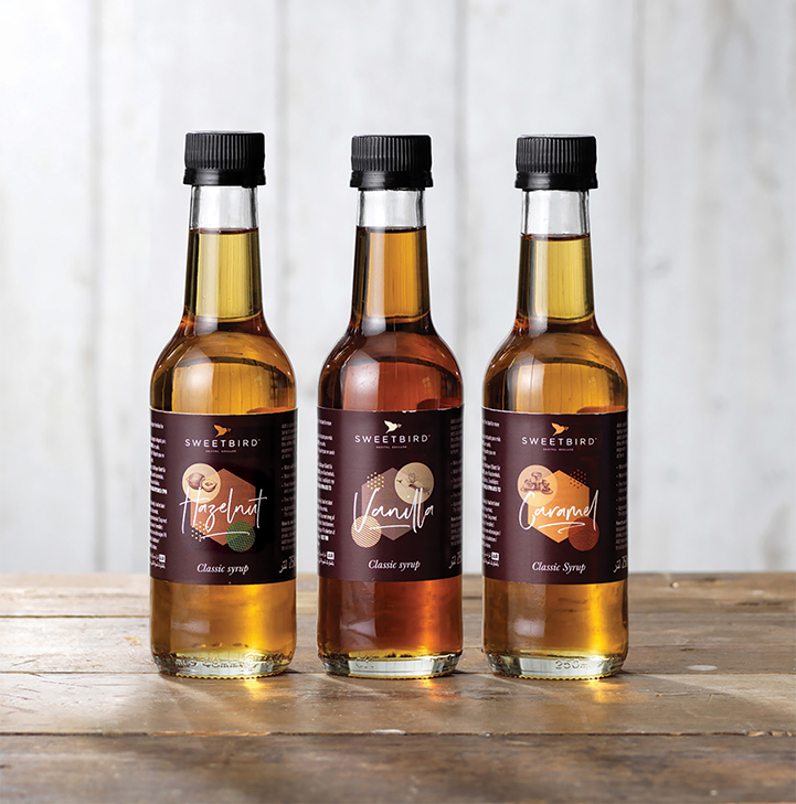 Sweetbird at Home Collection - 3 x 250ml Glass Bottles