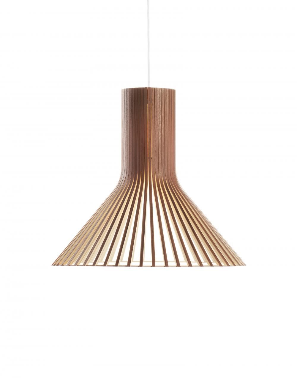 Secto Puncto Pendant Walnut Dark Wood Designer Pendant Lighting