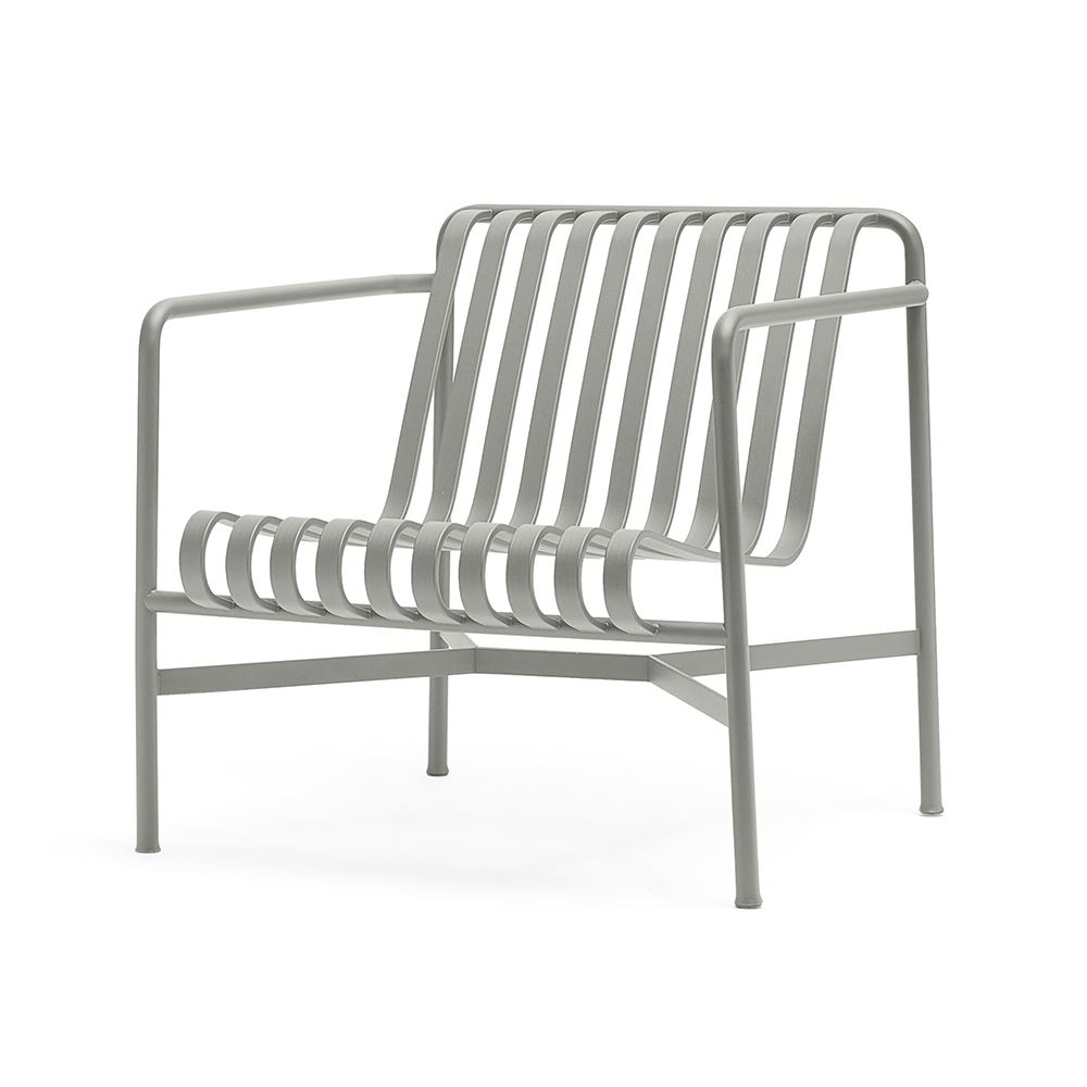 Hay Palissade Garden Lounge Chair Low Sky Grey Designer Furniture From Holloways Of Ludlow