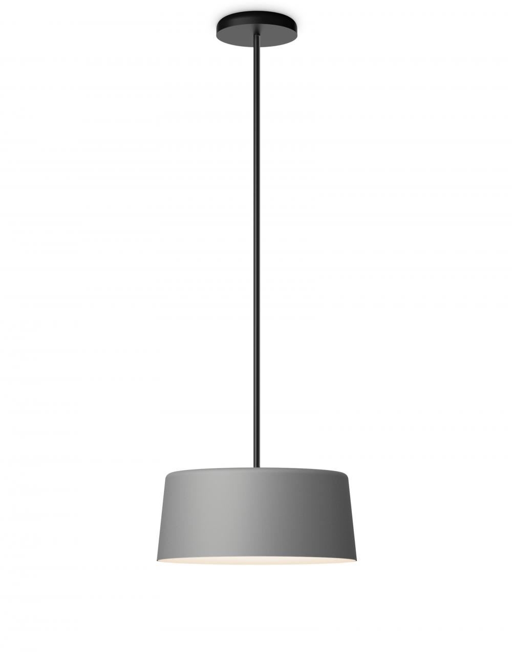 Tube Pendant Medium Light Grey