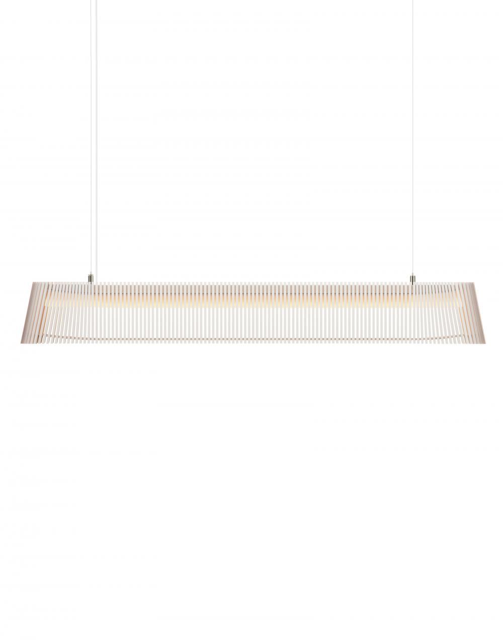 Secto Owalo Pendant White Laminated Birch Designer Pendant Lighting