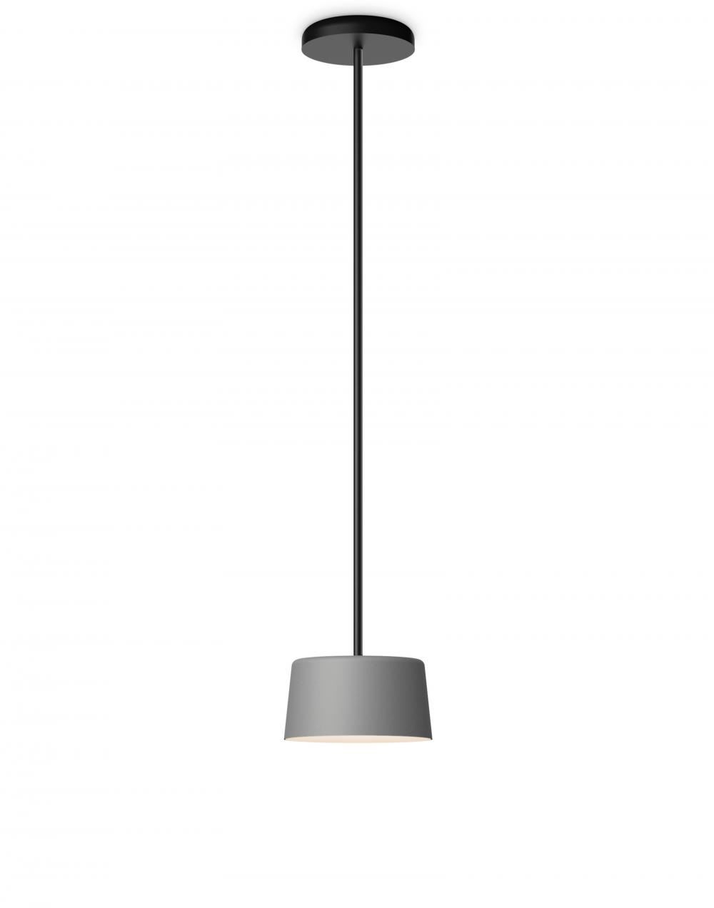 Tube Pendant Extrasmall Light Grey