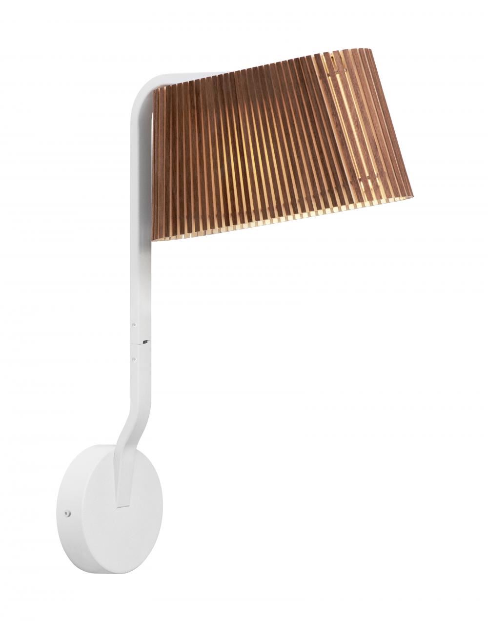 Owalo Wall Light Walnut