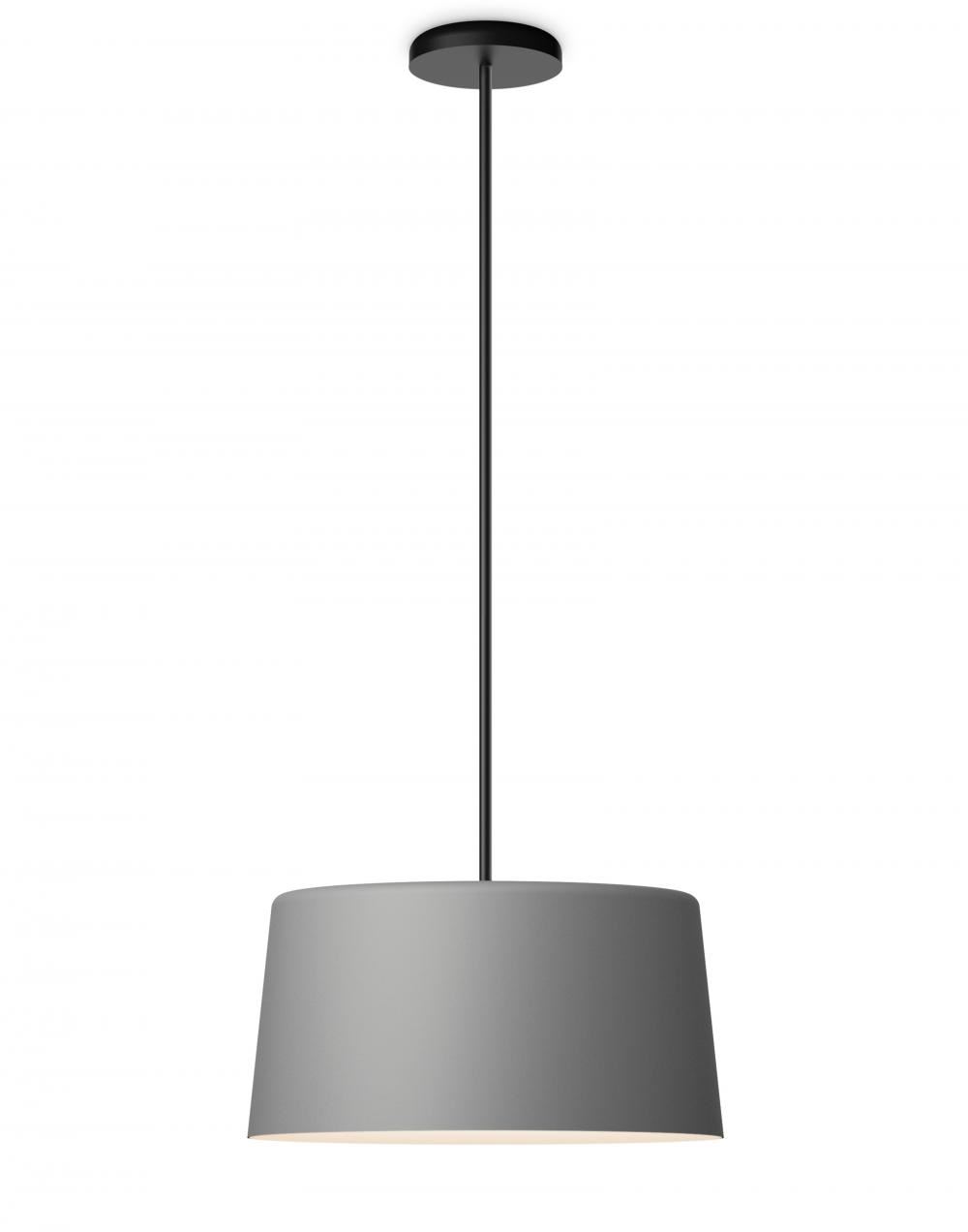 Tube Pendant Large Light Grey