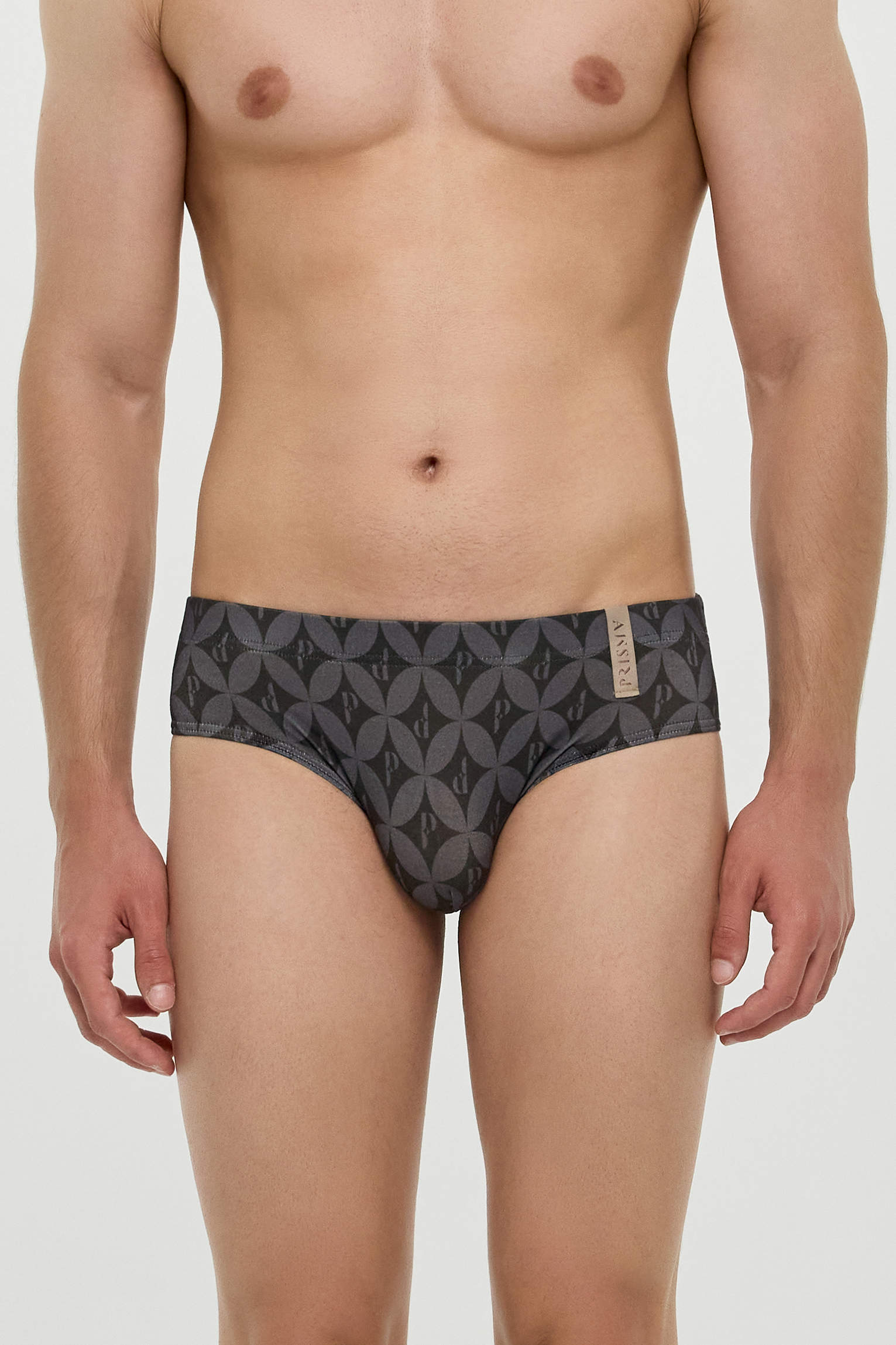 Eco-friendly Prisma Blink Black Brief men’s underwear bikini in softest organic cotton. Shop certified eco-friendly male mini slips – pure luxury