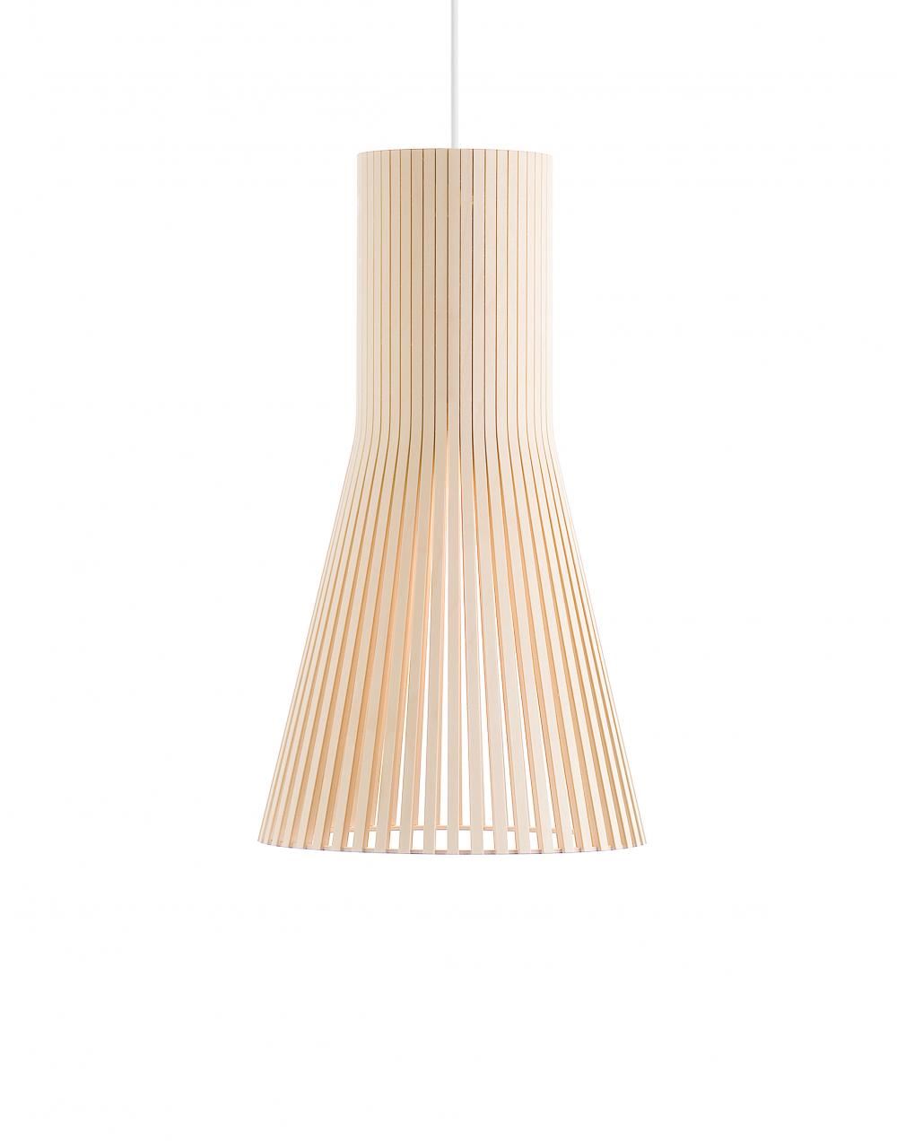 Secto Pendant Small Natural Birch Light Wood Designer Pendant Lighting