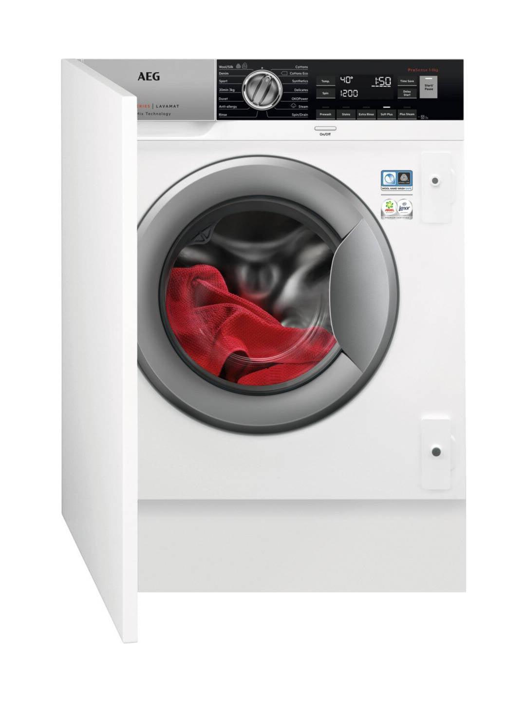 Aeg L8fc8432bi Integrated Washing Machine