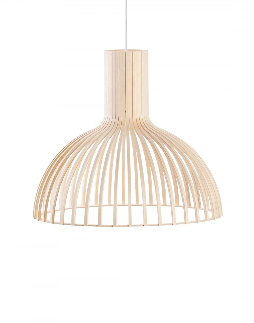 Secto Victo Pendant Small Birch Light Wood Designer Pendant Lighting