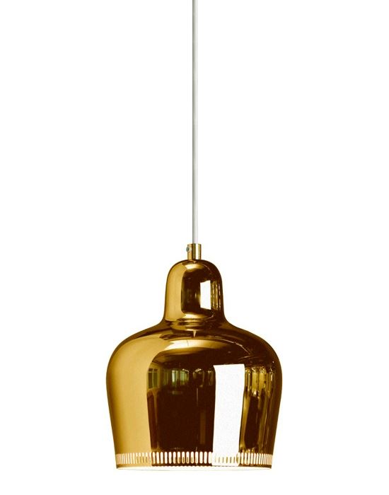 Golden Bell Pendant Polished Brass Brassgold Designer Pendant Lighting