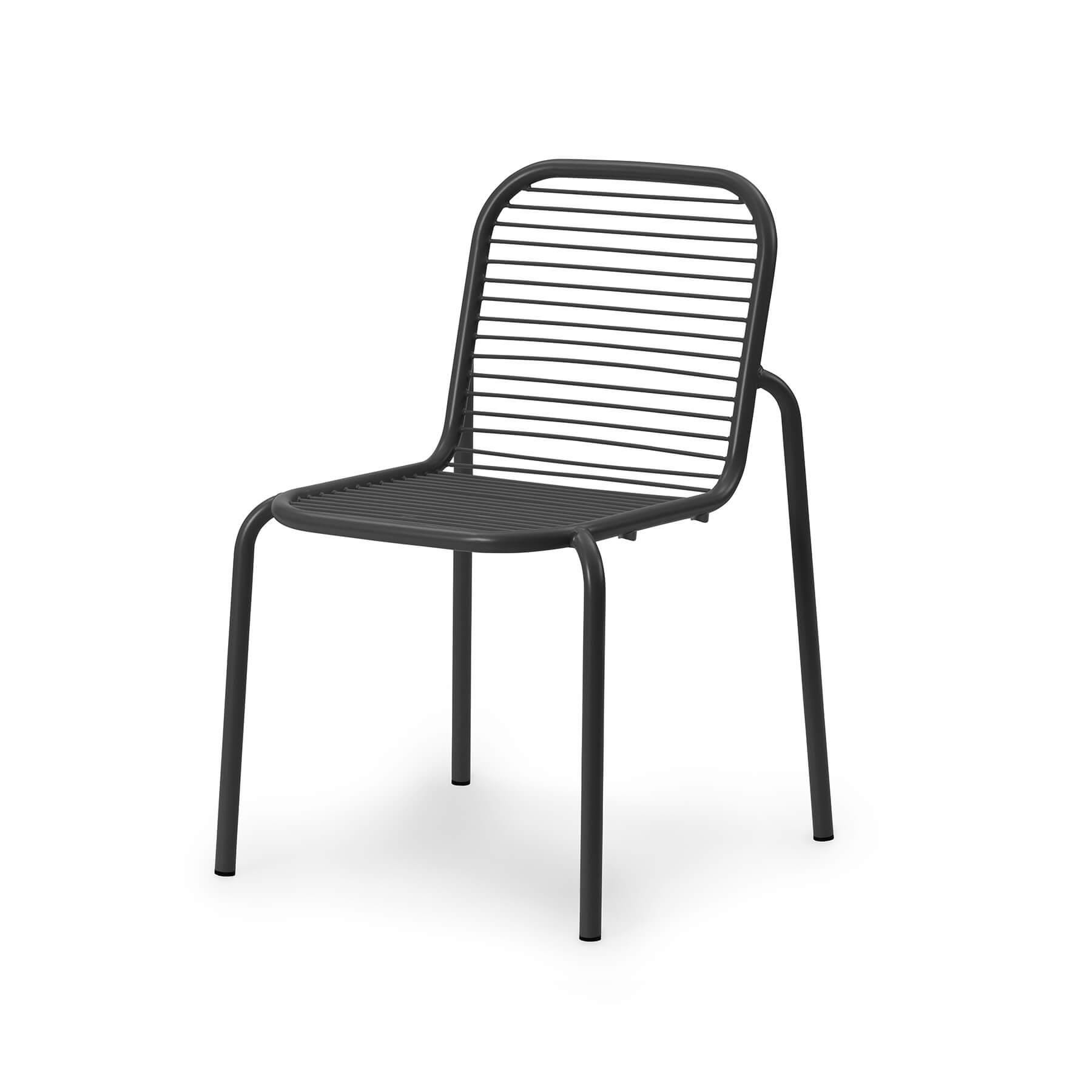 Normann Copenhagen Garden Vig Chair Black Designer Furniture From Holloways Of Ludlow