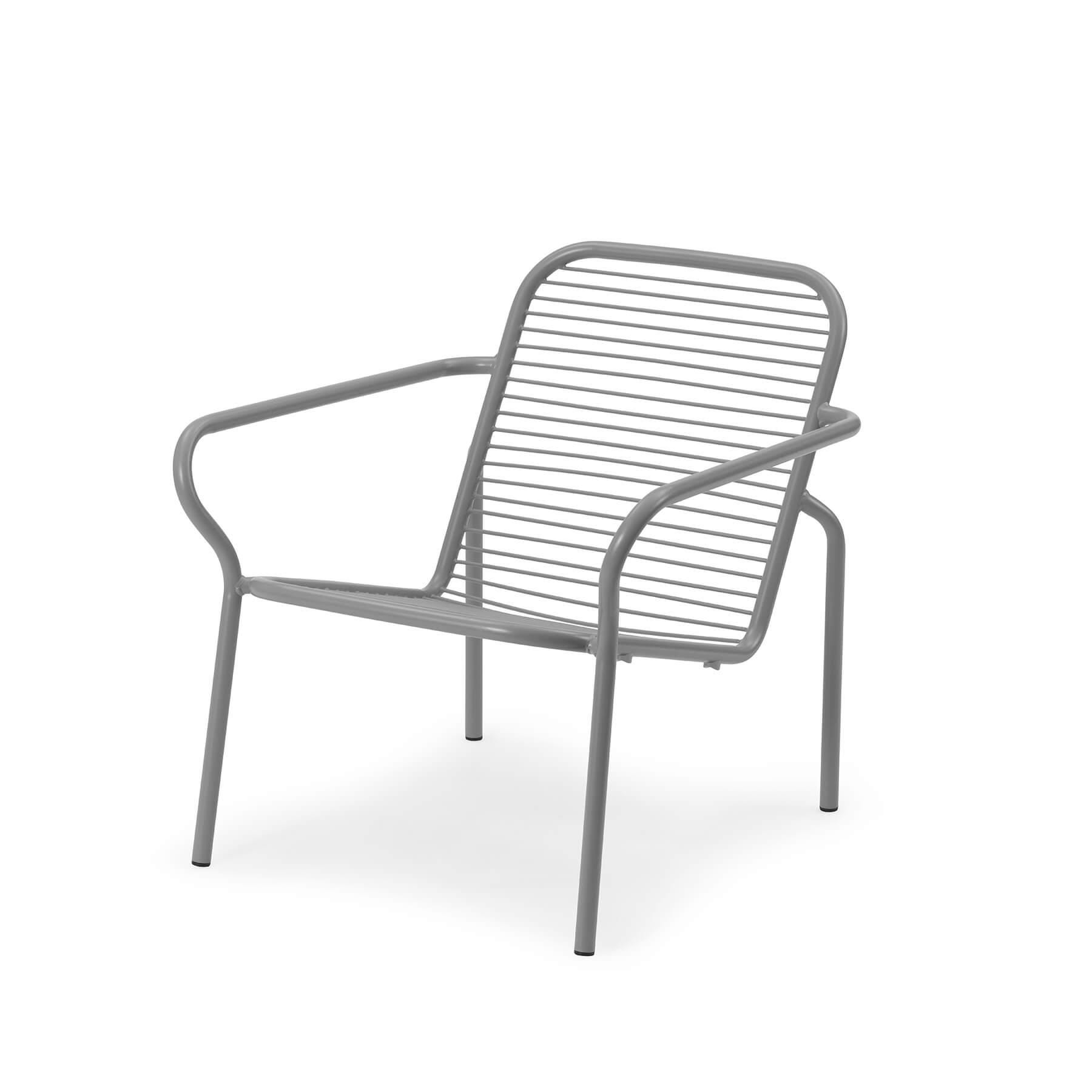 Normann Copenhagen Vig Garden Lounge Chair Grey Designer Furniture From Holloways Of Ludlow