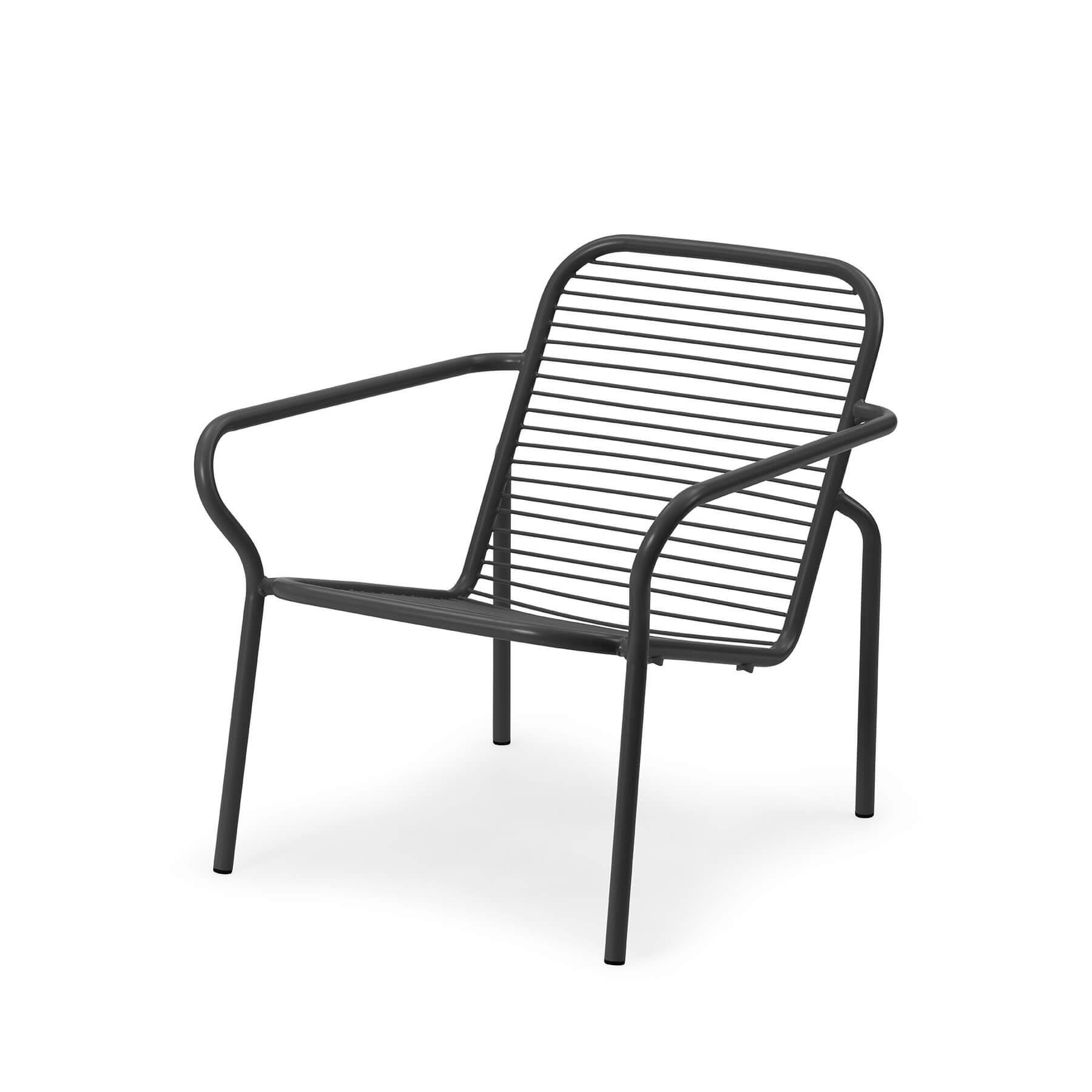 Normann Copenhagen Vig Garden Lounge Chair Black Designer Furniture From Holloways Of Ludlow
