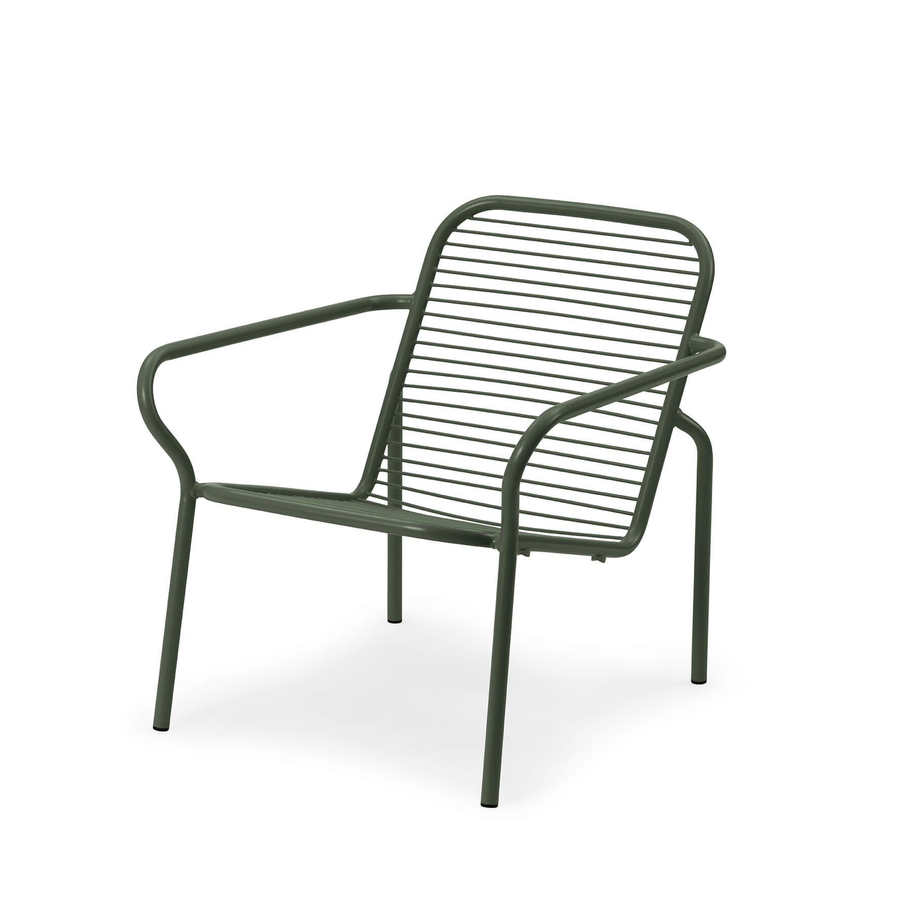 Normann Copenhagen Vig Garden Lounge Chair Green Designer Furniture From Holloways Of Ludlow