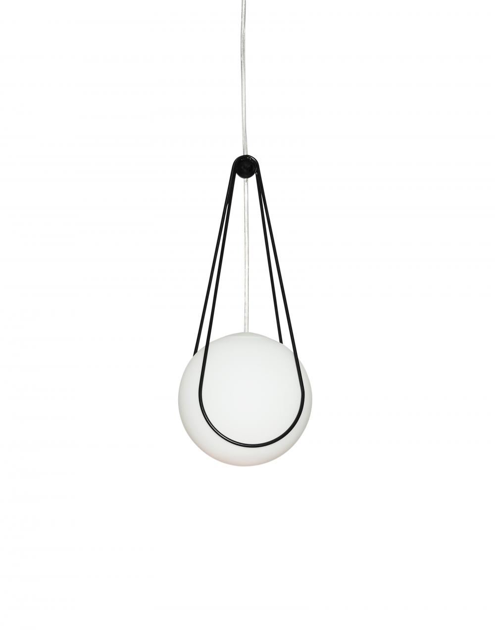 Design House Stockholm Luna Kosmos Pendant Small Black Holder Designer Pendant Lighting