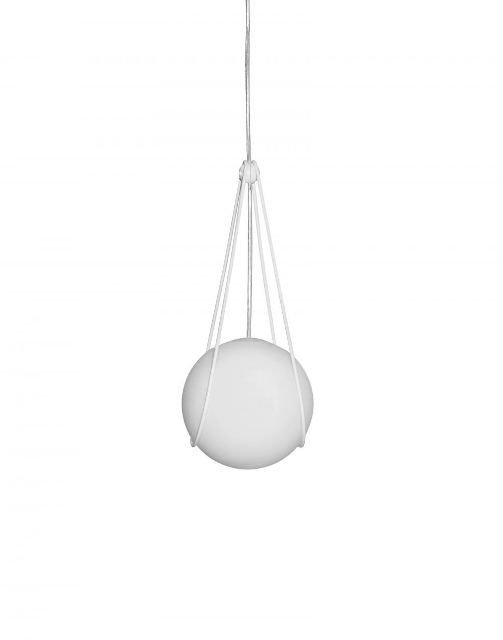 Design House Stockholm Luna Kosmos Pendant Small White Holder Designer Pendant Lighting