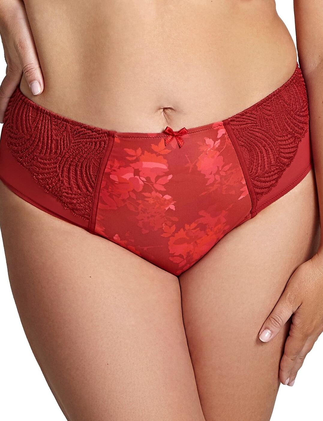 The Arianna full brief from Sculptress by Panache will add comfort and seductiveness to your lingerie collection. This brief features a high waist for added support and comfort, plus it looks flattering. The sheer back panel with the keyhole detail adds to the seductiveness of this style. Pair this comfortable brief with matching coordinates from the same range for a gorgeous look!  Chic and feminine design Contemporary and comfortable fit Full brief style Sheer back panel with a keyhole detail Great coverage Composition: 62% Polyamide &pipe; 17% Polyester &pipe; 15% Elastane &pipe; 6% Cotton Listed in UK sizes  47622-86781-1153821 10272  Full Brief