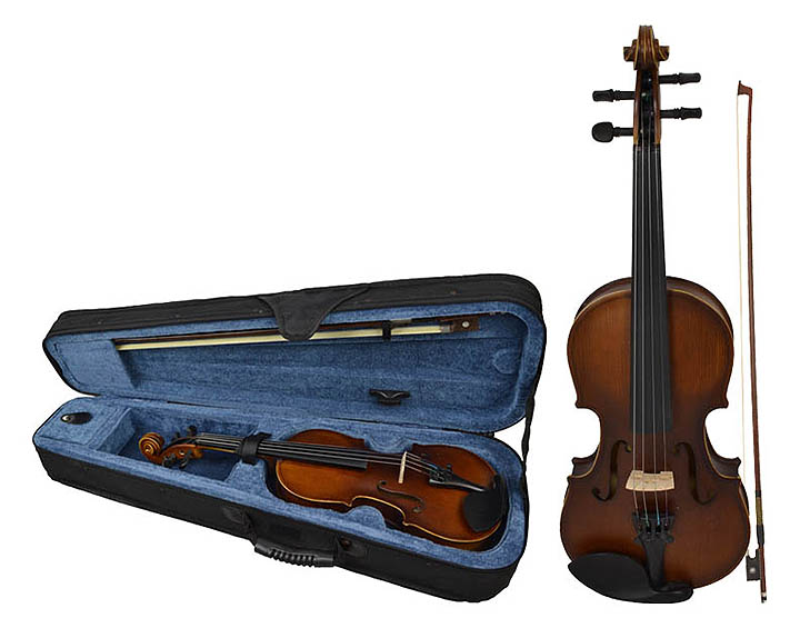 Image of 1/8 Size Violin Kit with Bow, Case & Rosin by Sotendo