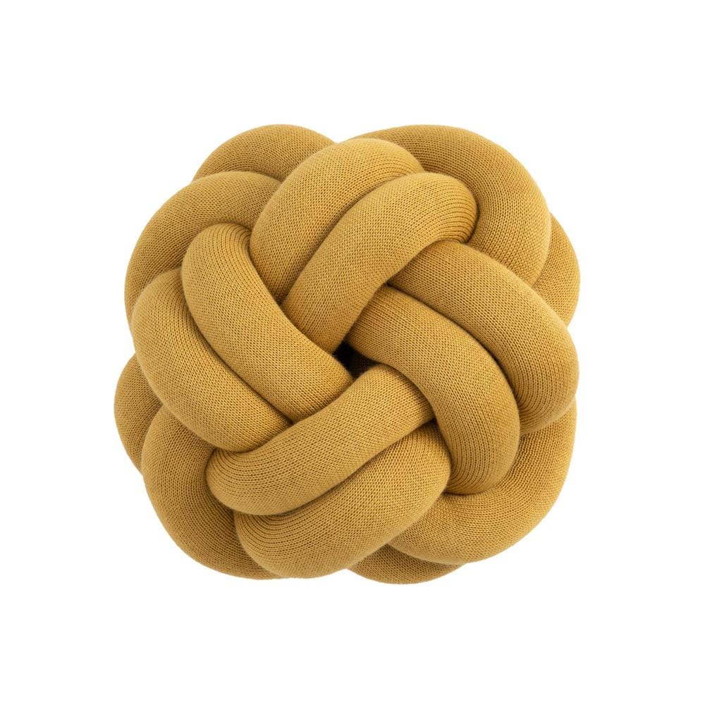 Knot Cushion Yellow