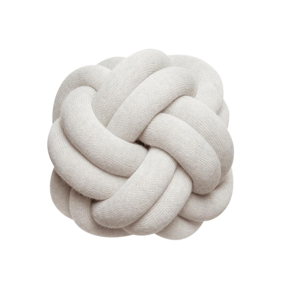 Knot Cushion Cream