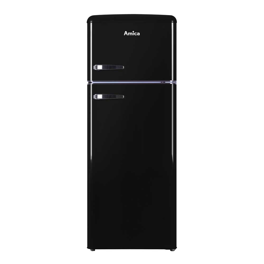 Amica Fdr2213b Retro 55cm Fridge Freezer