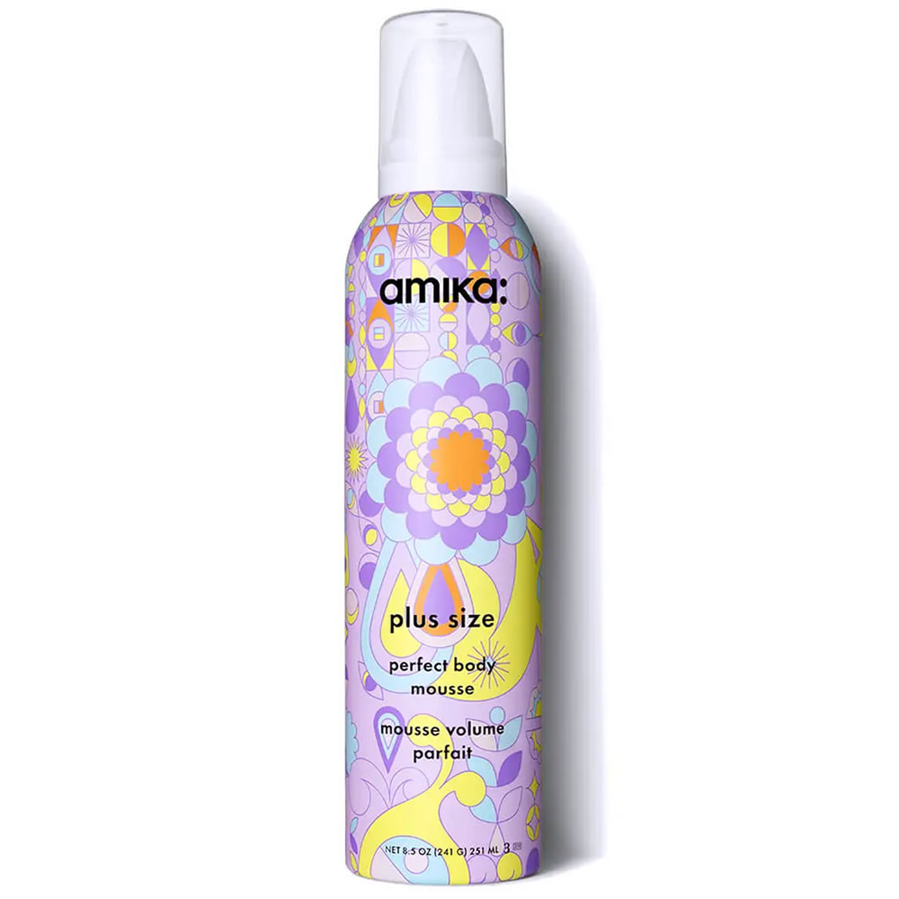 Amika Plus Size Perfect Body Mousse 251ml - Luxurious Look